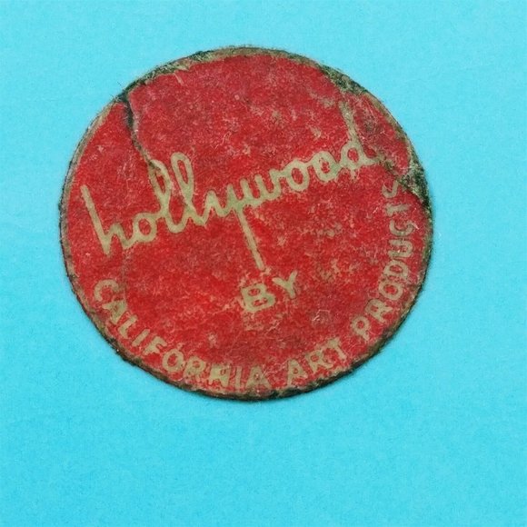 Calla Lily Vase Hollywood by California Art Products Retro Set of 2 Blue - Picture 2 of 10